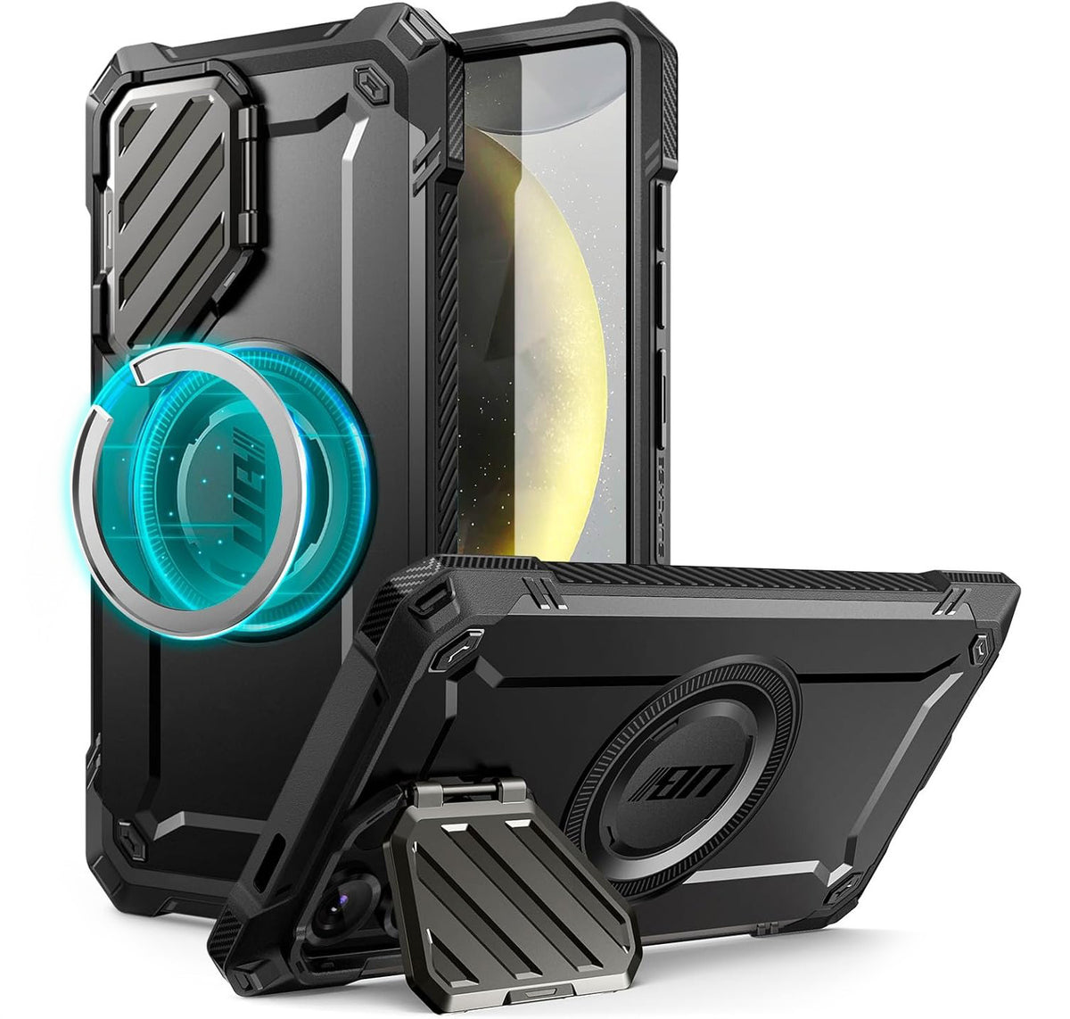 Handyhülle für Galaxy S25 Ultra, Supcase UB Mag XT mit MagSafe, Schwarz