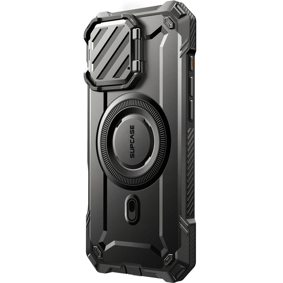 Handyhülle für iPhone 16, Supcase UB Mag XT mit MagSafe, Schwarz