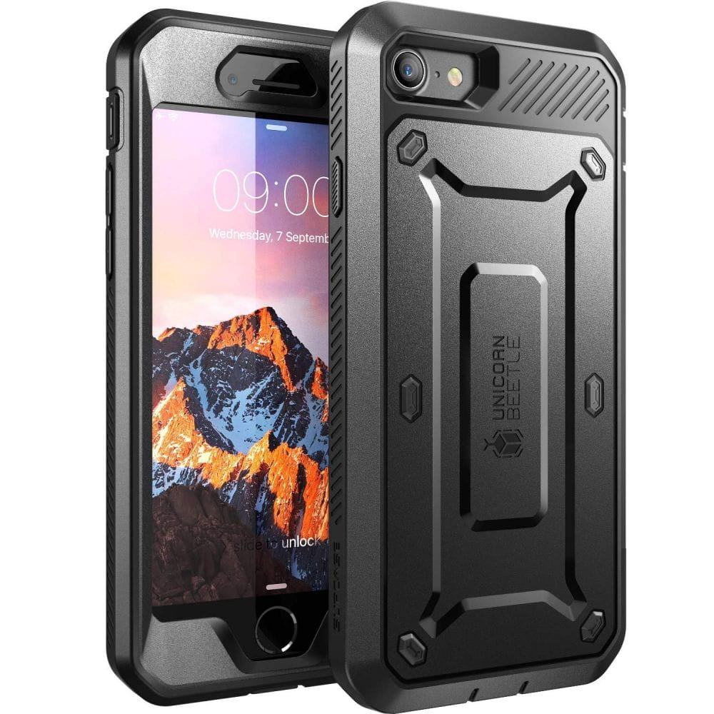 Schutzhülle Supcase UB Pro SP (v2) für iPhone SE 2022/2020 8/7 schwarz