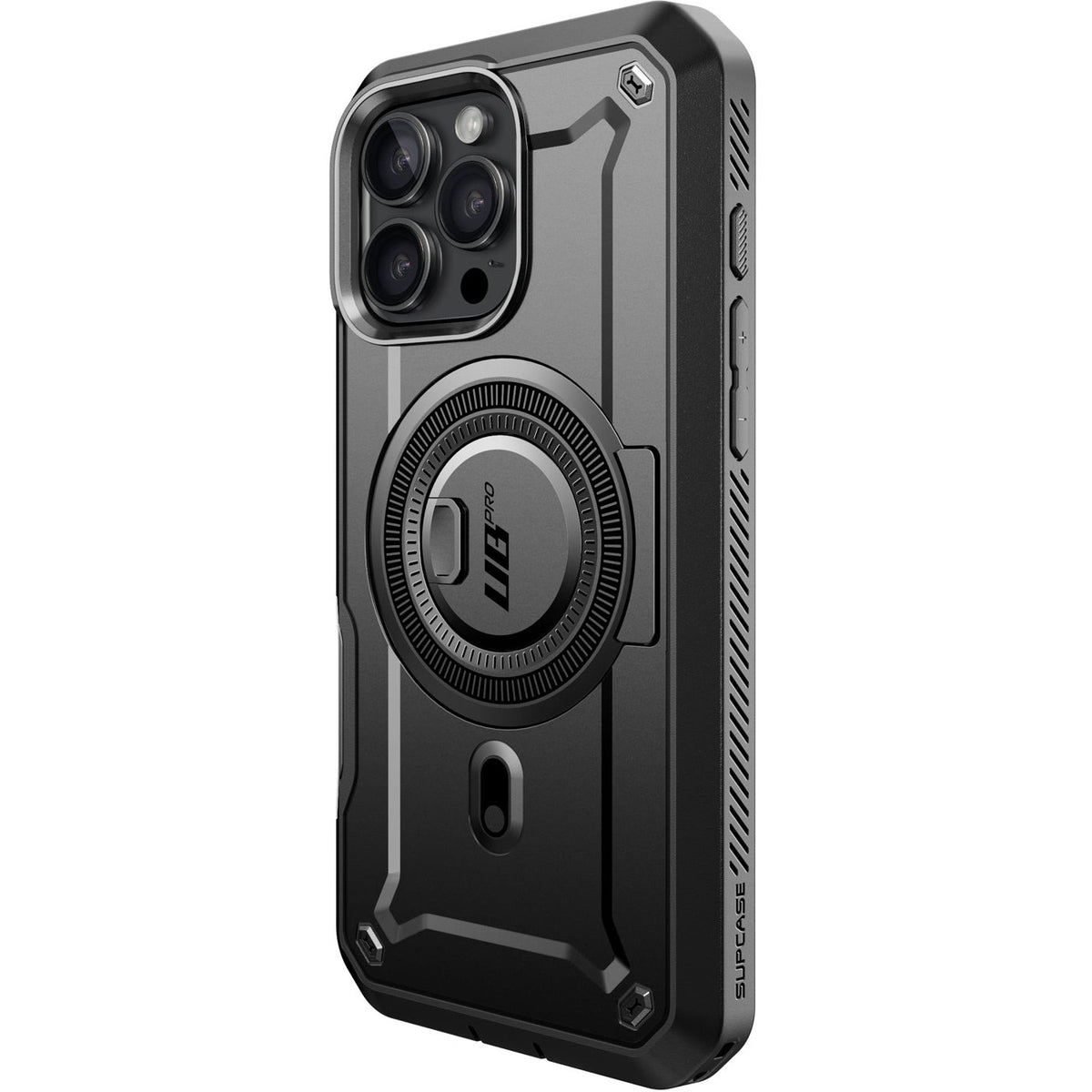 Handyhülle für iPhone 16 Pro Max, Supcase UB Pro Mag mit MagSafe SP, Schwarz