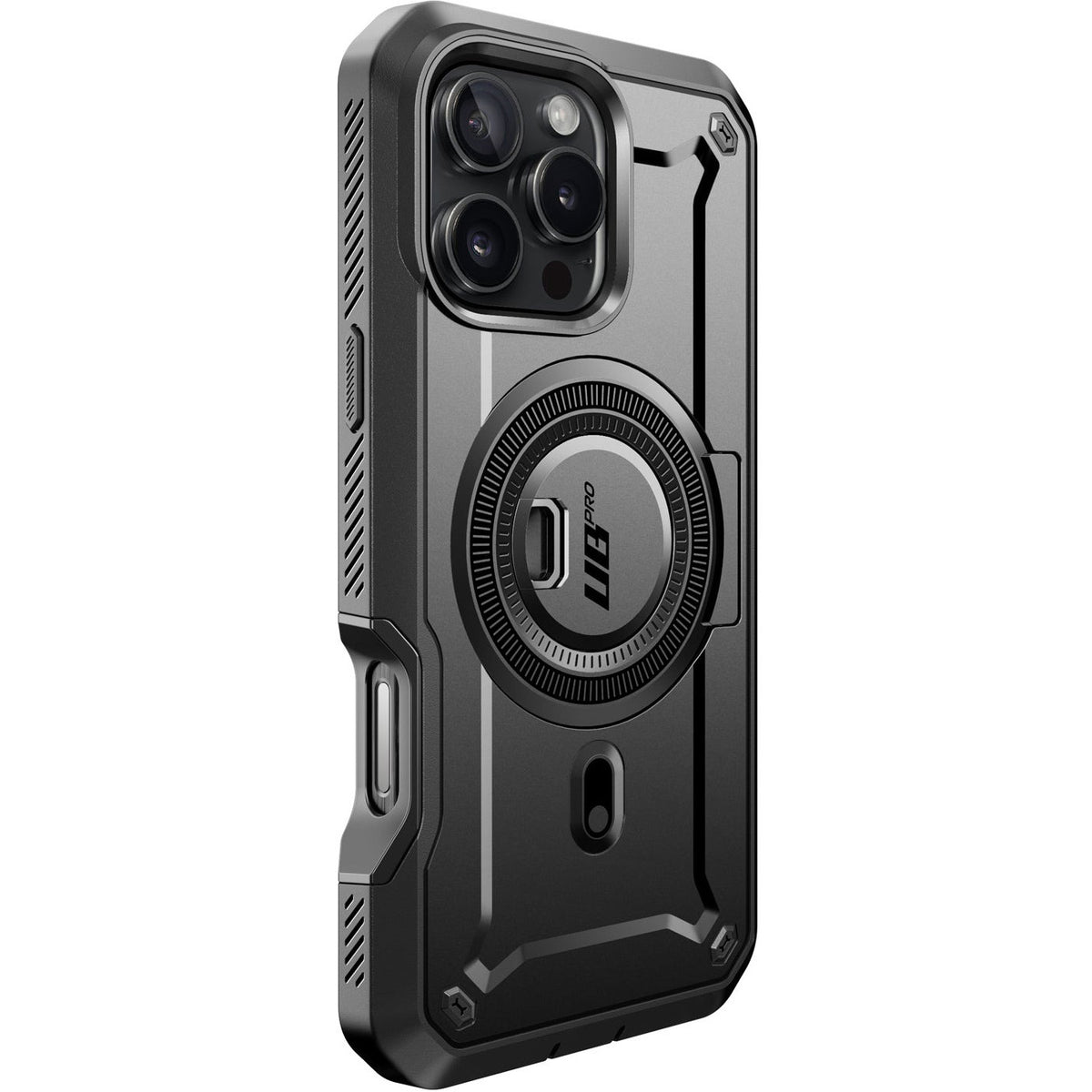 Handyhülle für iPhone 16 Pro Max, Supcase UB Pro Mag mit MagSafe SP, Schwarz
