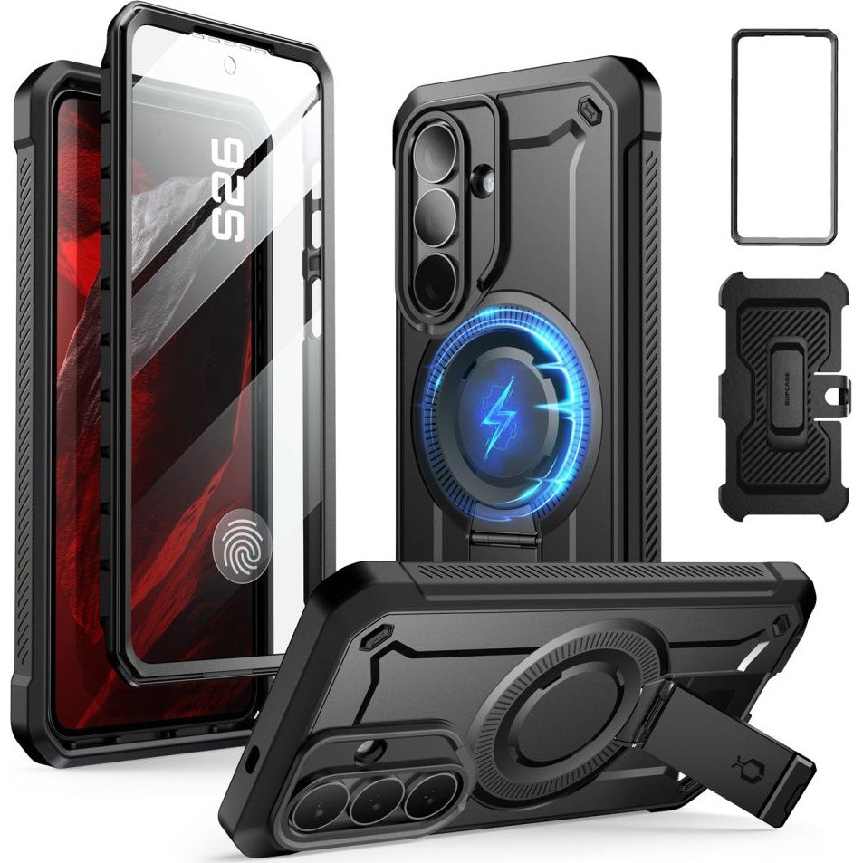 Handyhülle für Galaxy S26, Supcase UB Pro Mag mit MagSafe SP+noSP, Schwarz