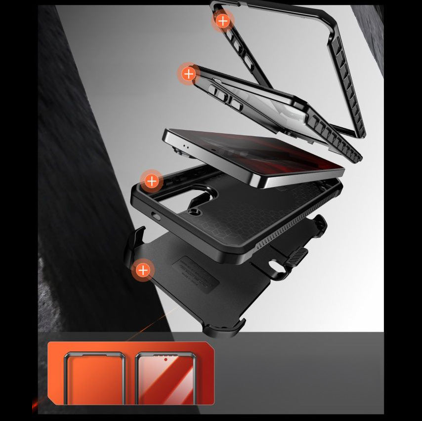 Handyhülle für Galaxy S26 Plus, Supcase UB Pro Mag mit MagSafe SP+noSP, Schwarz