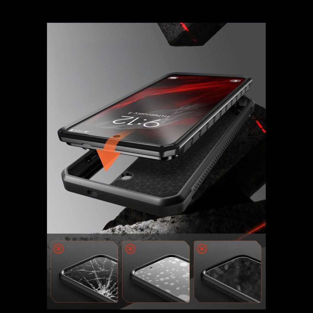 Handyhülle für Galaxy S26 Plus, Supcase UB Pro Mag mit MagSafe SP+noSP, Schwarz