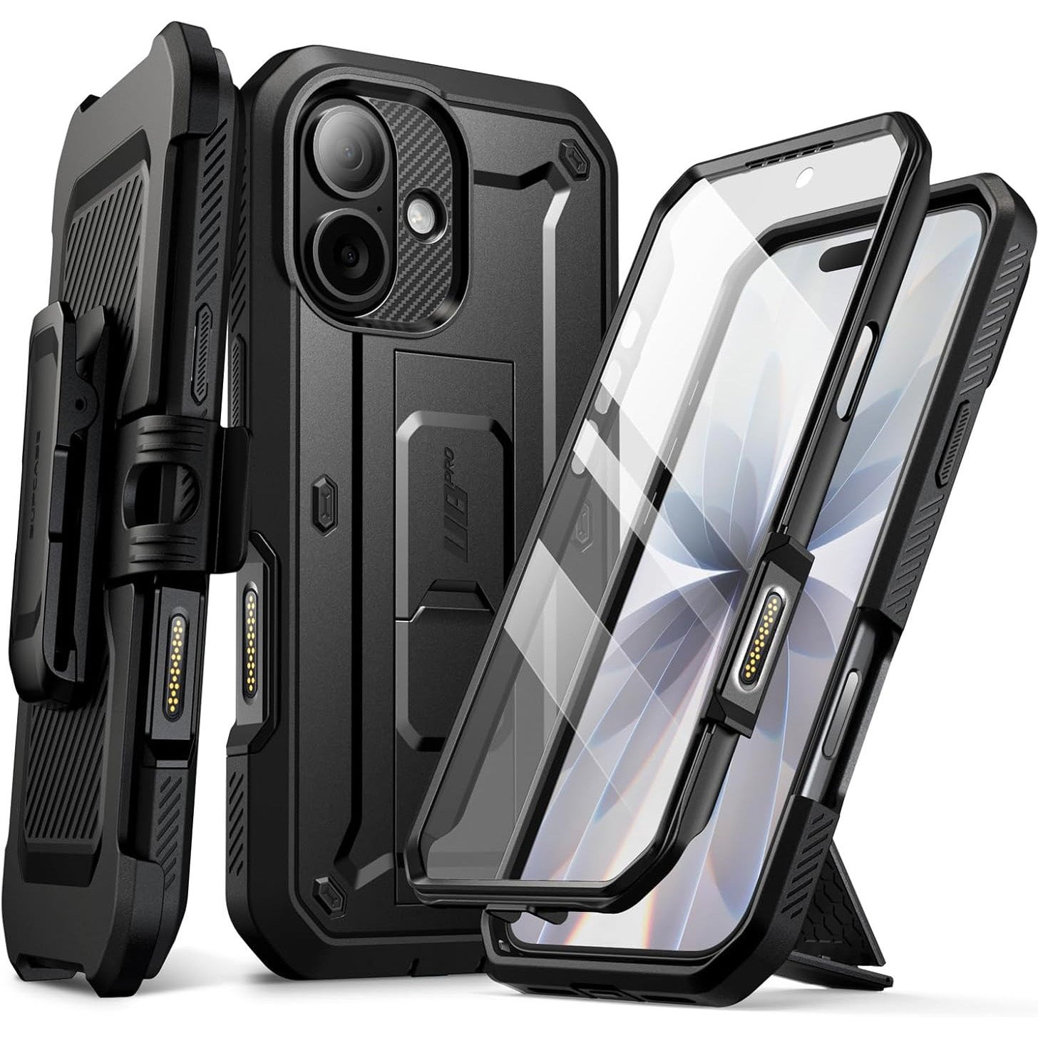 Handyhülle für iPhone 17, Supcase UB Pro SP (CC), Schwarz