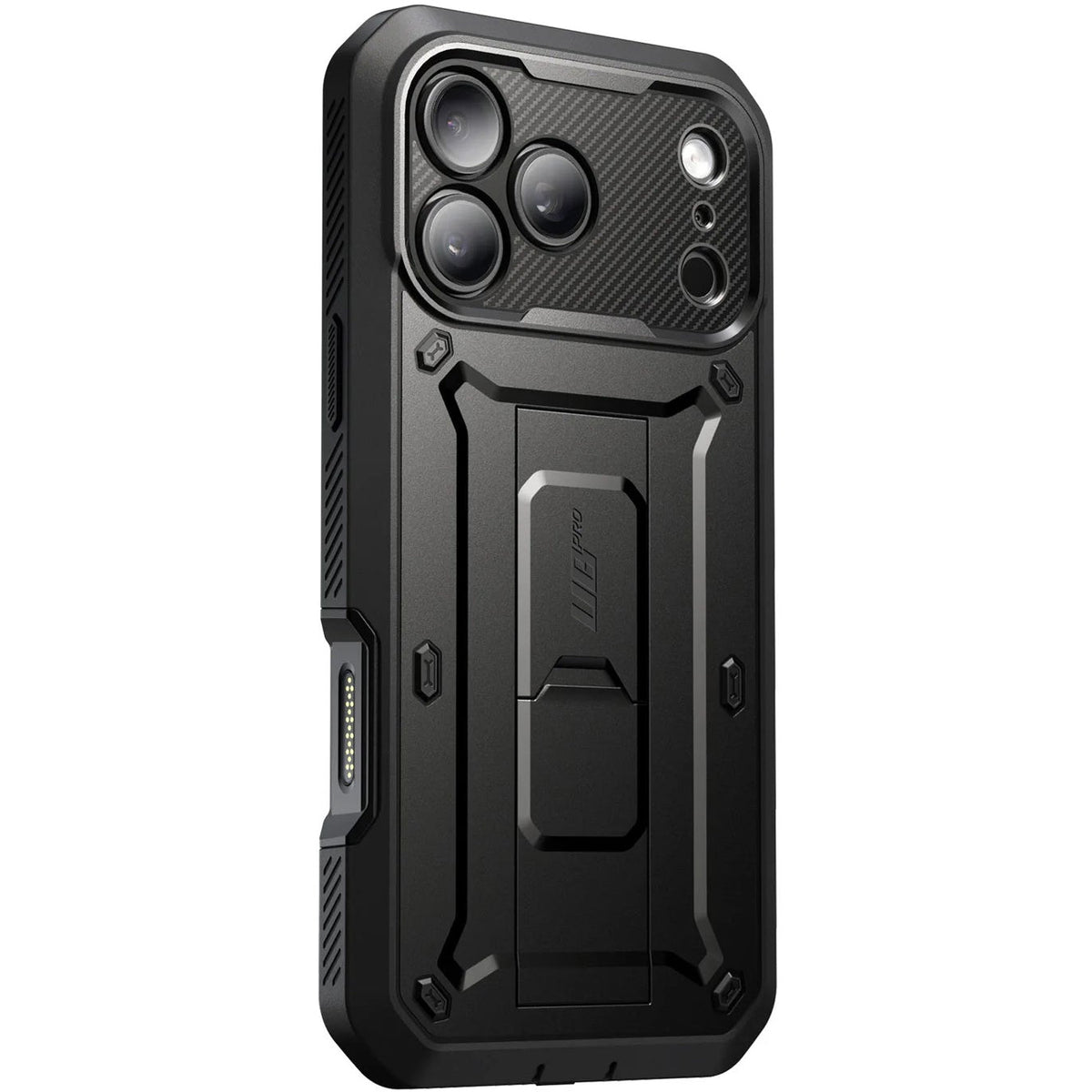 Handyhülle für iPhone 18 Pro Max, Supcase UB Pro SP (CC), Schwarz (12/13)