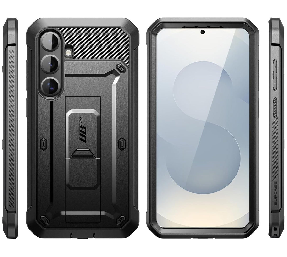 Handyhülle für Galaxy S25 FE, Supcase UB Pro SP, Schwarz