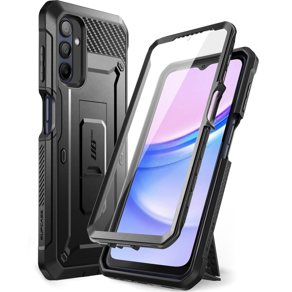 Handyhülle für Galaxy A16 4G / 5G, Supcase UB Pro SP, Schwarz