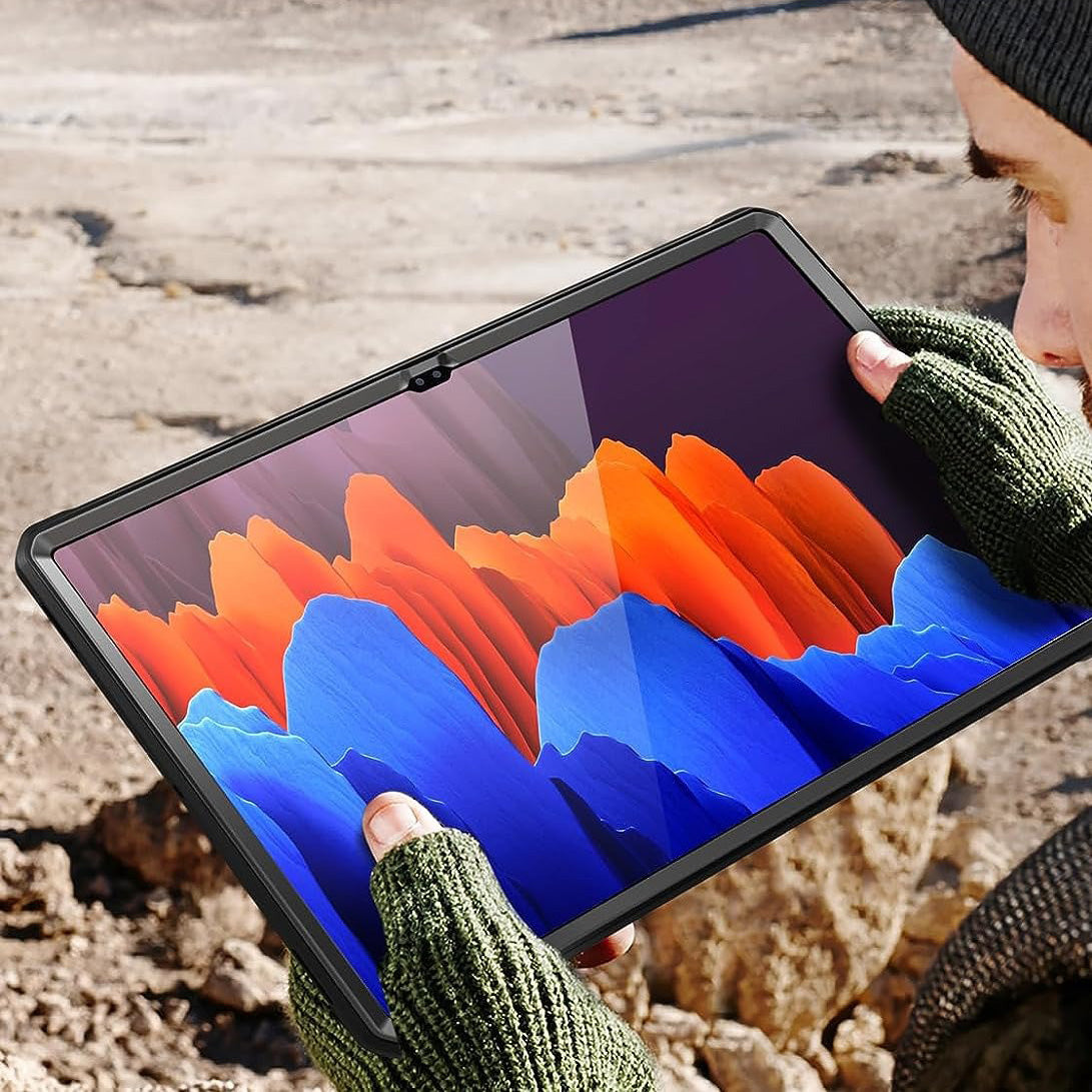 Schutzhülle für Galaxy Tab S10 Ultra / S9 Ultra / S8 Ultra, Supcase UB Pro SP, Schwarz