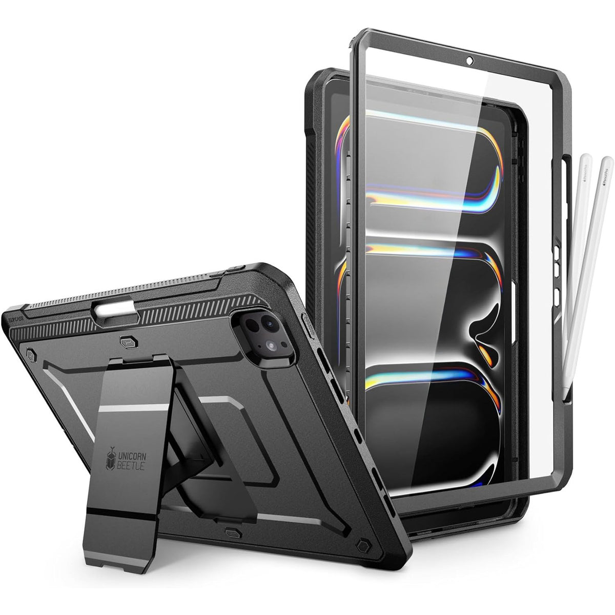 Schutzhülle für iPad Pro 11" 5 gen. 2024, Supcase UB Pro Pencil SP, Schwarz