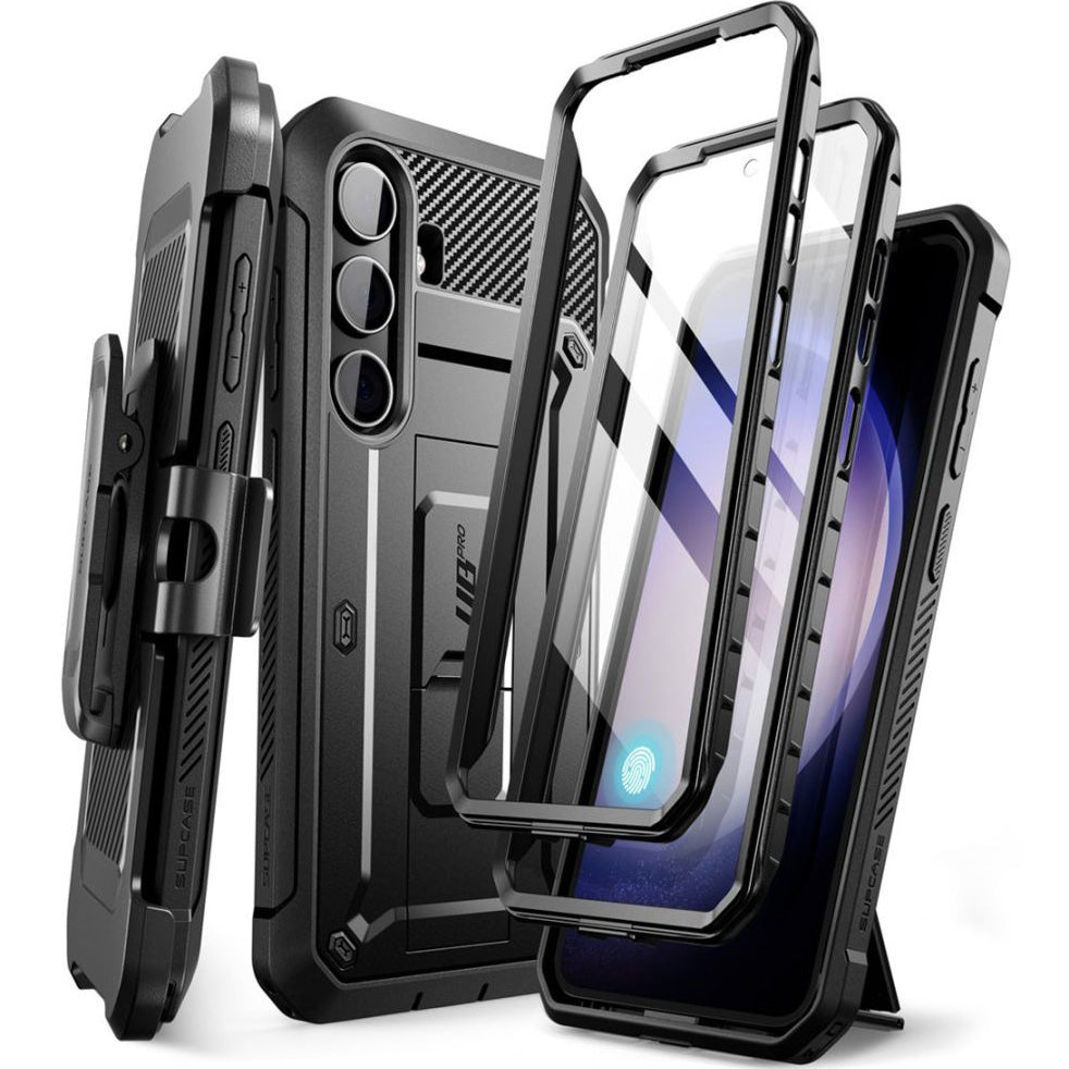 Schutzhülle für Galaxy S24, Supcase UB Pro SP+noSP, Schwarz