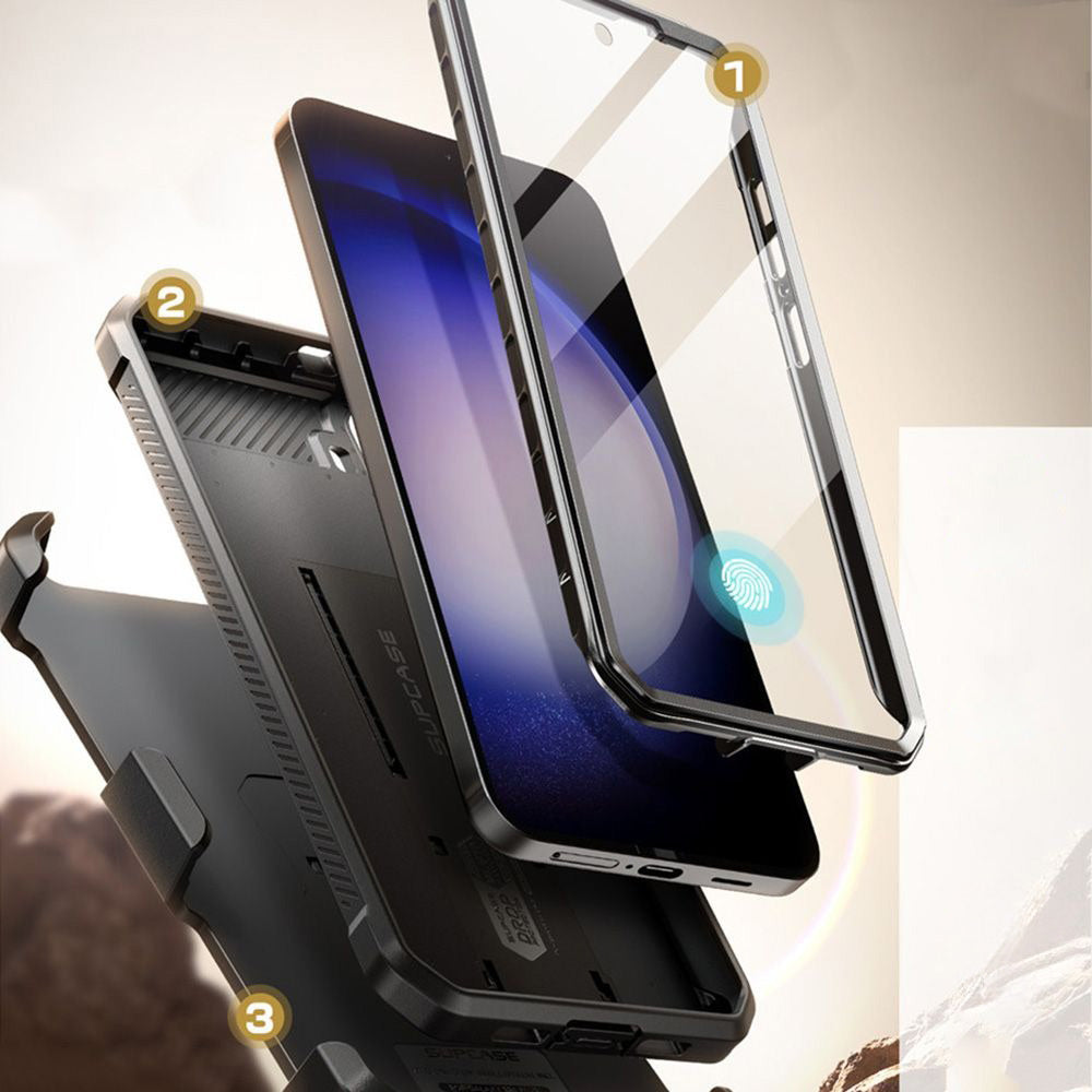 Schutzhülle für Galaxy S24, Supcase UB Pro SP+noSP, Schwarz