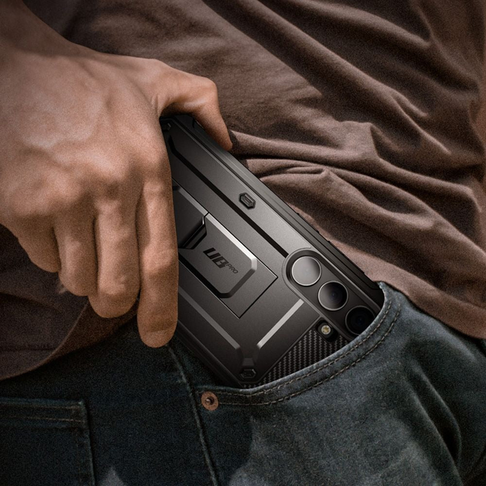 Schutzhülle für Galaxy S24, Supcase UB Pro SP+noSP, Schwarz