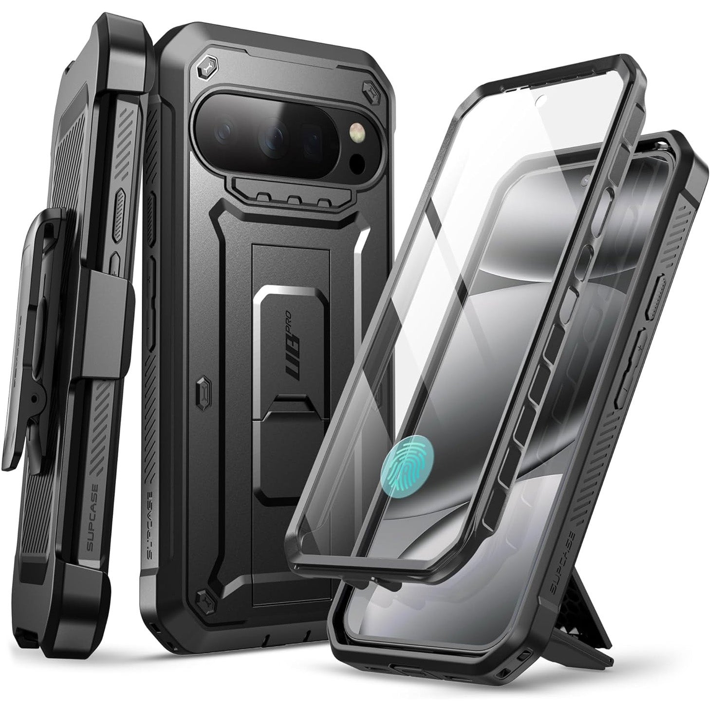 Handyhülle für Google Pixel 10 Pro XL, Supcase UB Pro SP, Schwarz