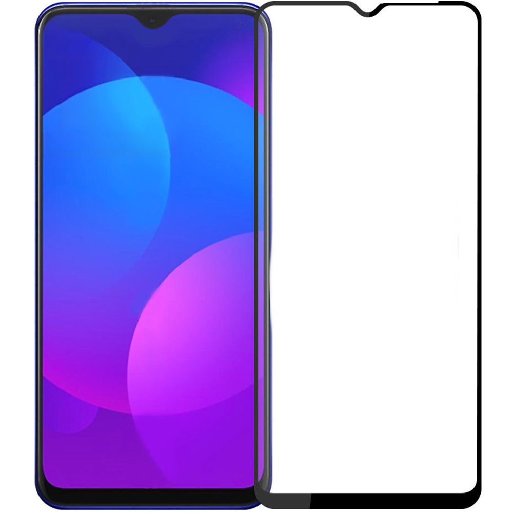 Gehärtetes Glas Mocolo TG+ Full Glue für Xiaomi Redmi A3, schwarzer Rahmen