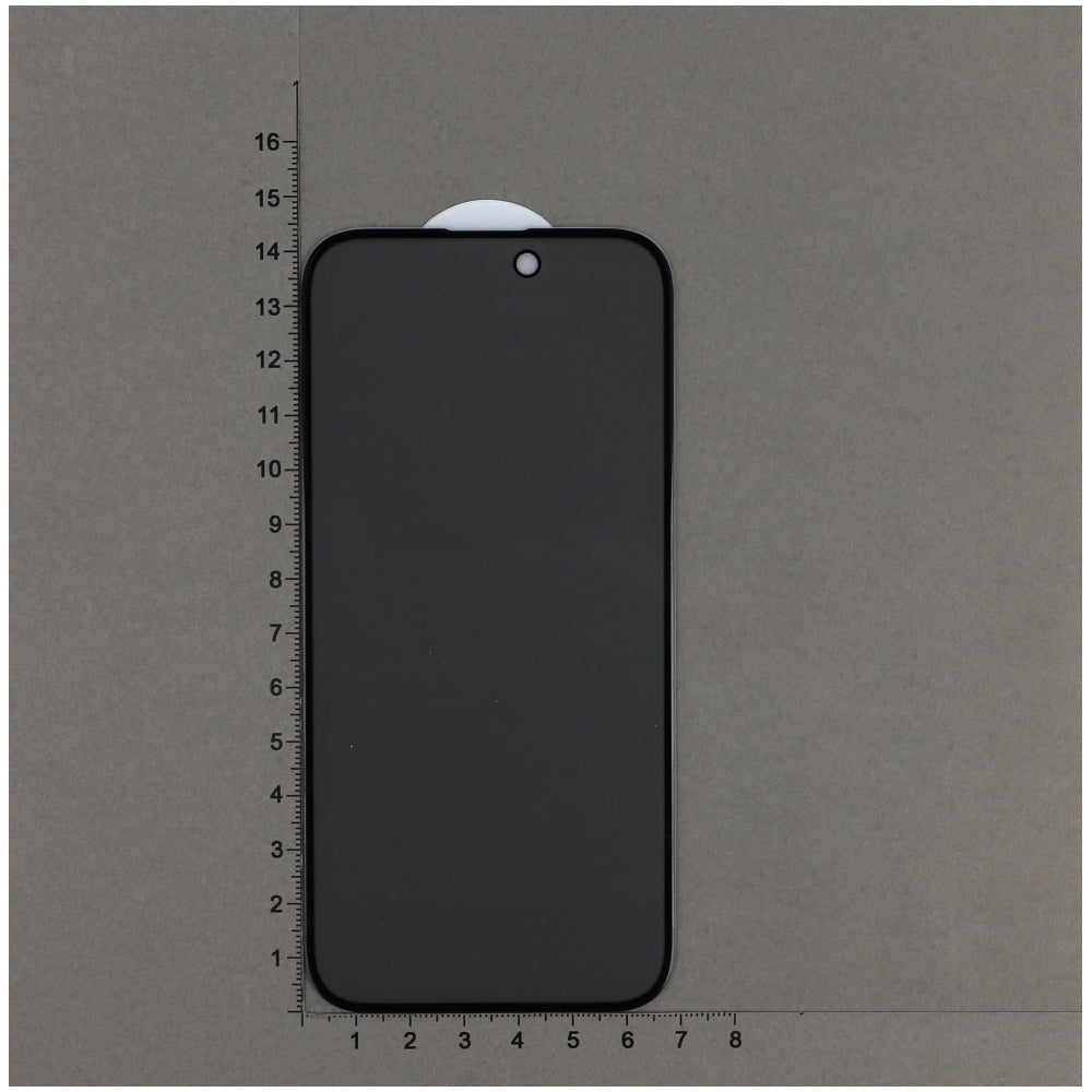 Datenschutzglas für iPhone 15, MyScreen Diamond Glass antiSPY