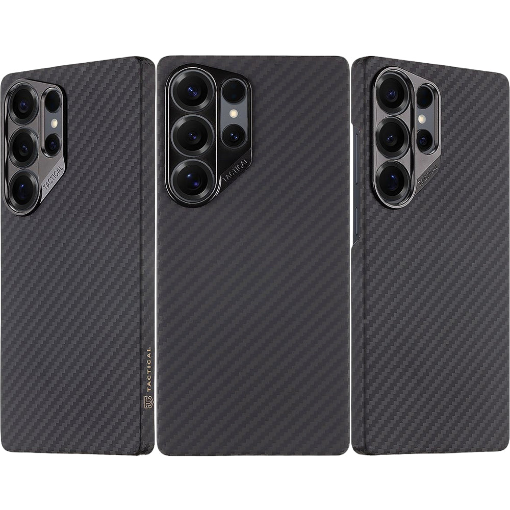 Handyhülle für Galaxy S26 Ultra, Tactical MagForce Aramid mit MagSafe, Schwarz