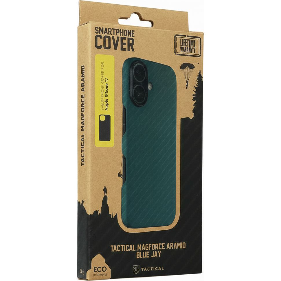 Handyhülle für iPhone 17, Tactical MagForce Aramid, Blau