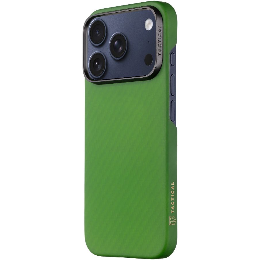 Handyhülle für iPhone 17 Pro, Tactical MagForce Aramid, Grün