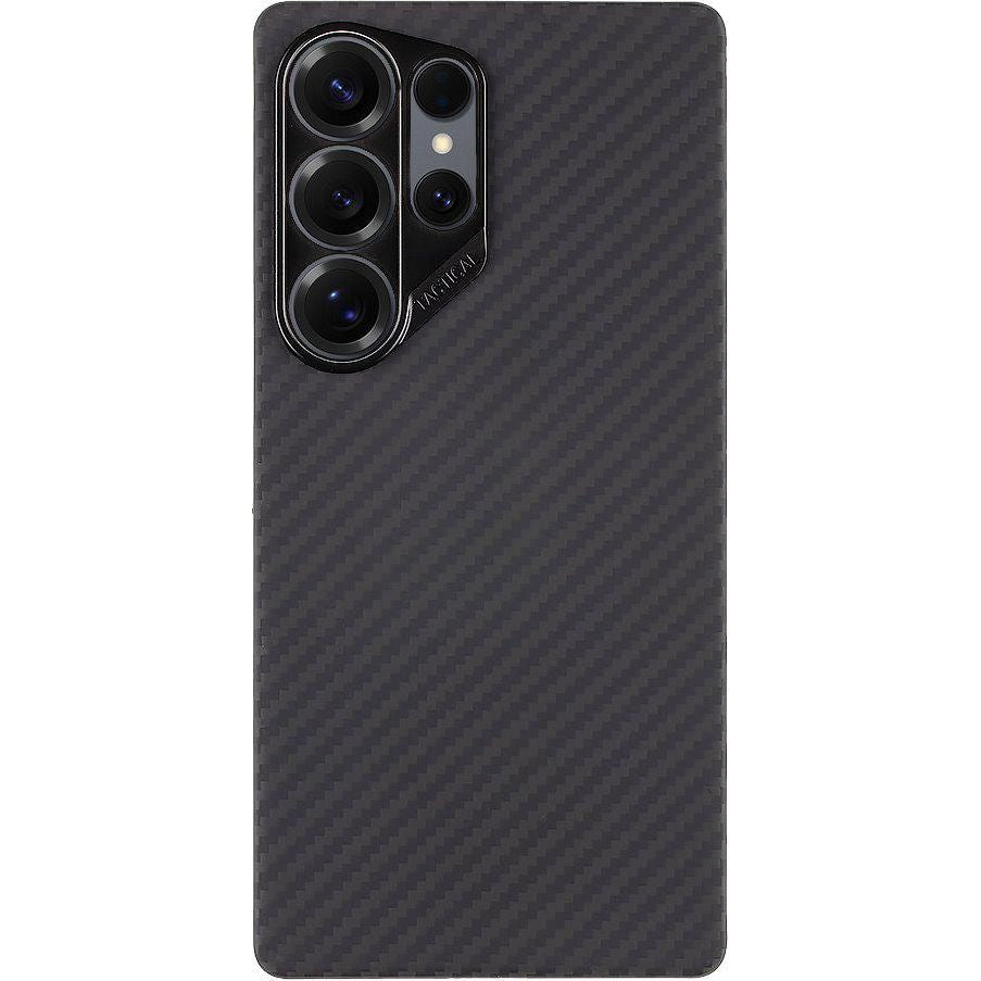 Handyhülle für Galaxy S25 Ultra mit MagSafe, Tactical MagForce Aramid, Schwarz
