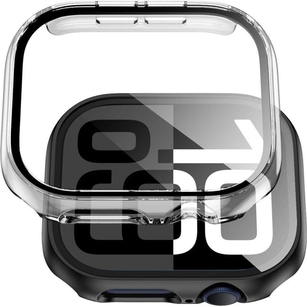 Schutzhülle + Glas Tech-Protect Defense360 für Apple Watch 11 / 10 (42 mm), Transparent