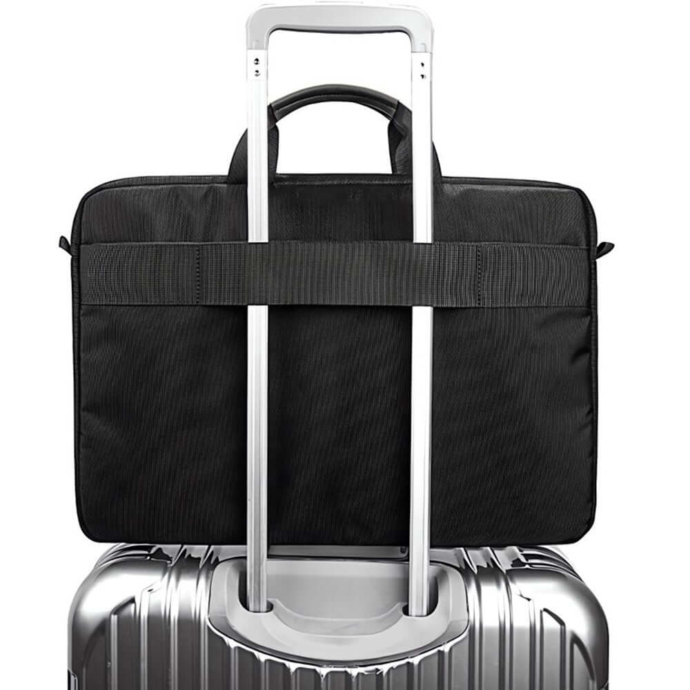 Umhängetasche für 17“ Laptop, Tech-Protect Defender Bag, Schwarz