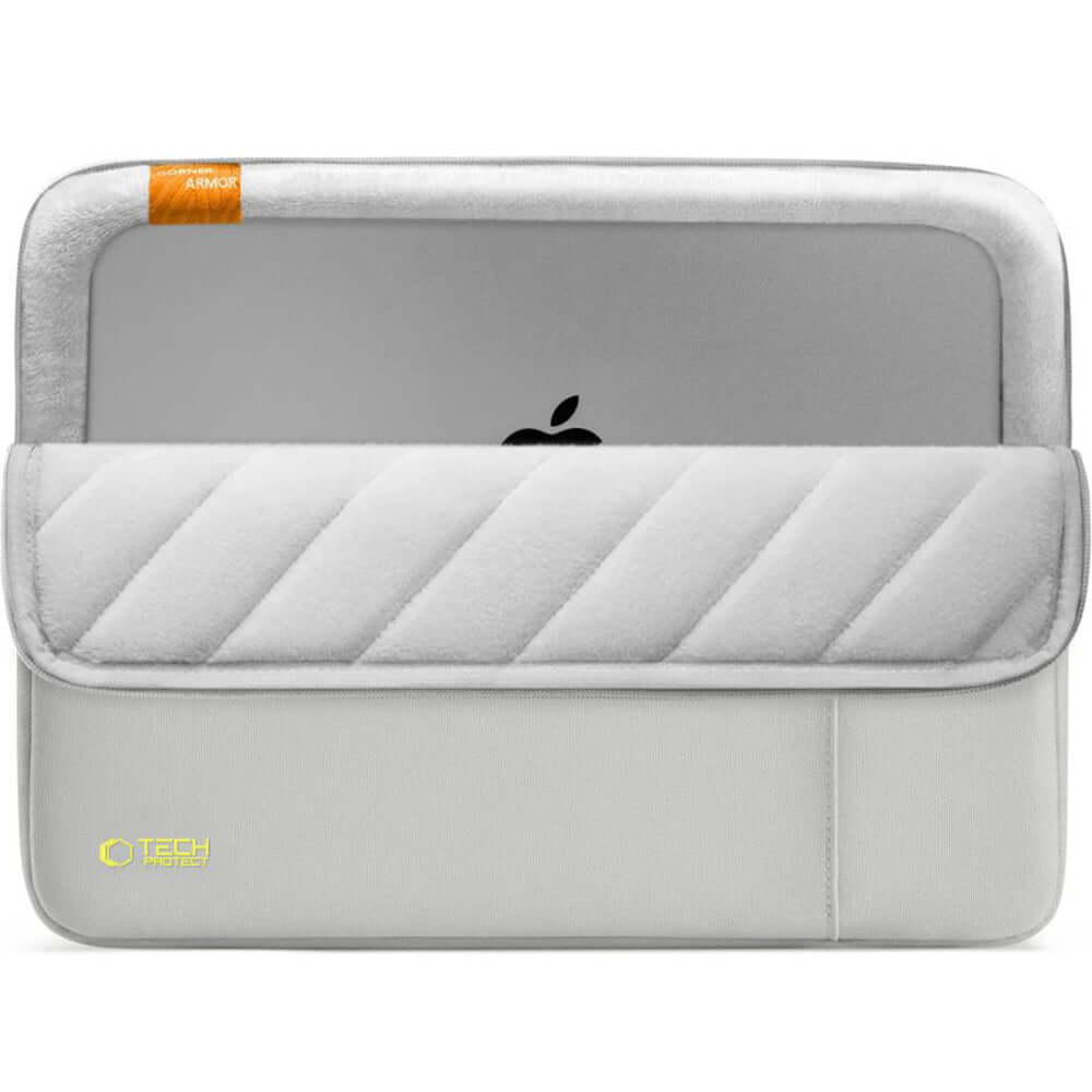 Universal Laptoptasche bis zu 15-16", Tech-Protect Defender, Grau