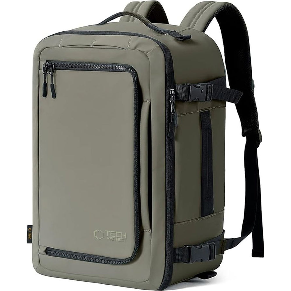 Reiserucksack mit Platz fĂĽr einen Laptop, 20l, Tech-Protect Defender S50, GrĂĽn