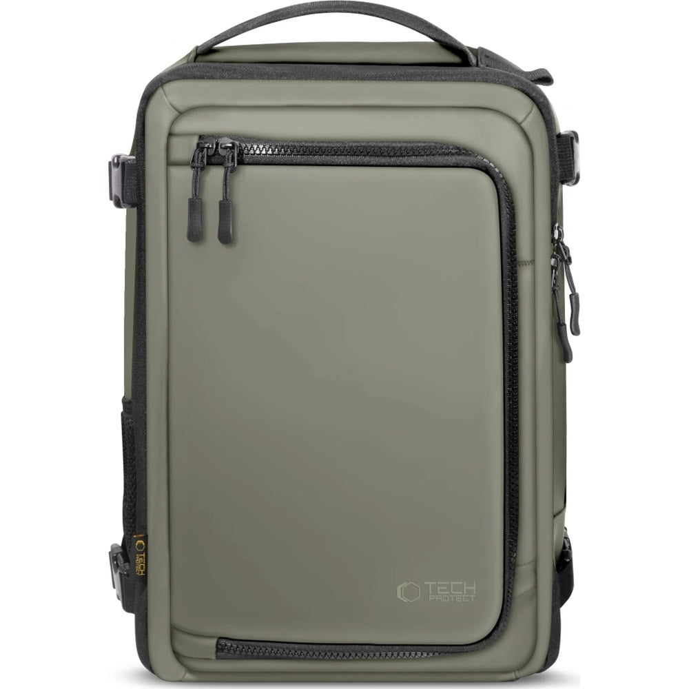 Reiserucksack mit Platz fĂĽr einen Laptop, 20l, Tech-Protect Defender S50, GrĂĽn