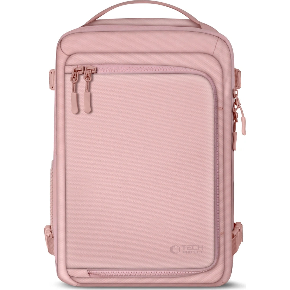 Reiserucksack mit Platz für einen Laptop, 20l, Tech-Protect Defender S50, Rosa