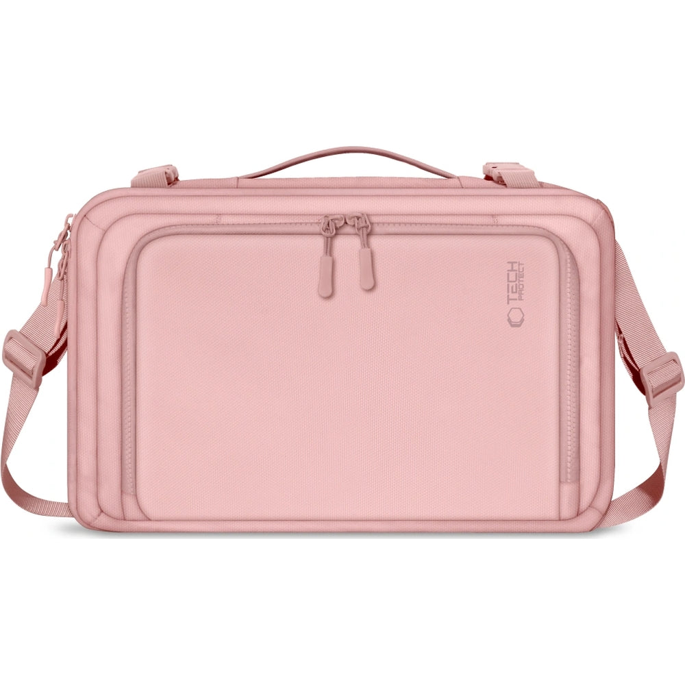 Reiserucksack mit Platz für einen Laptop, 20l, Tech-Protect Defender S50, Rosa