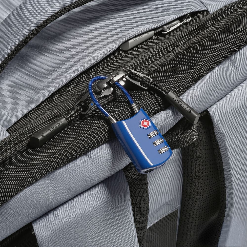 Reiserucksack mit Platz für einen Laptop, 24l, Tech-Protect Defender S70, Grau