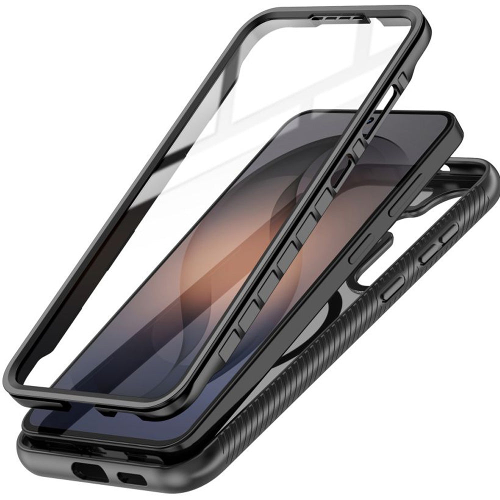 Handyhülle für Galaxy S26 FE, Tech-Protect Defense mit MagSafe, Mattes Schwarz (2/9)