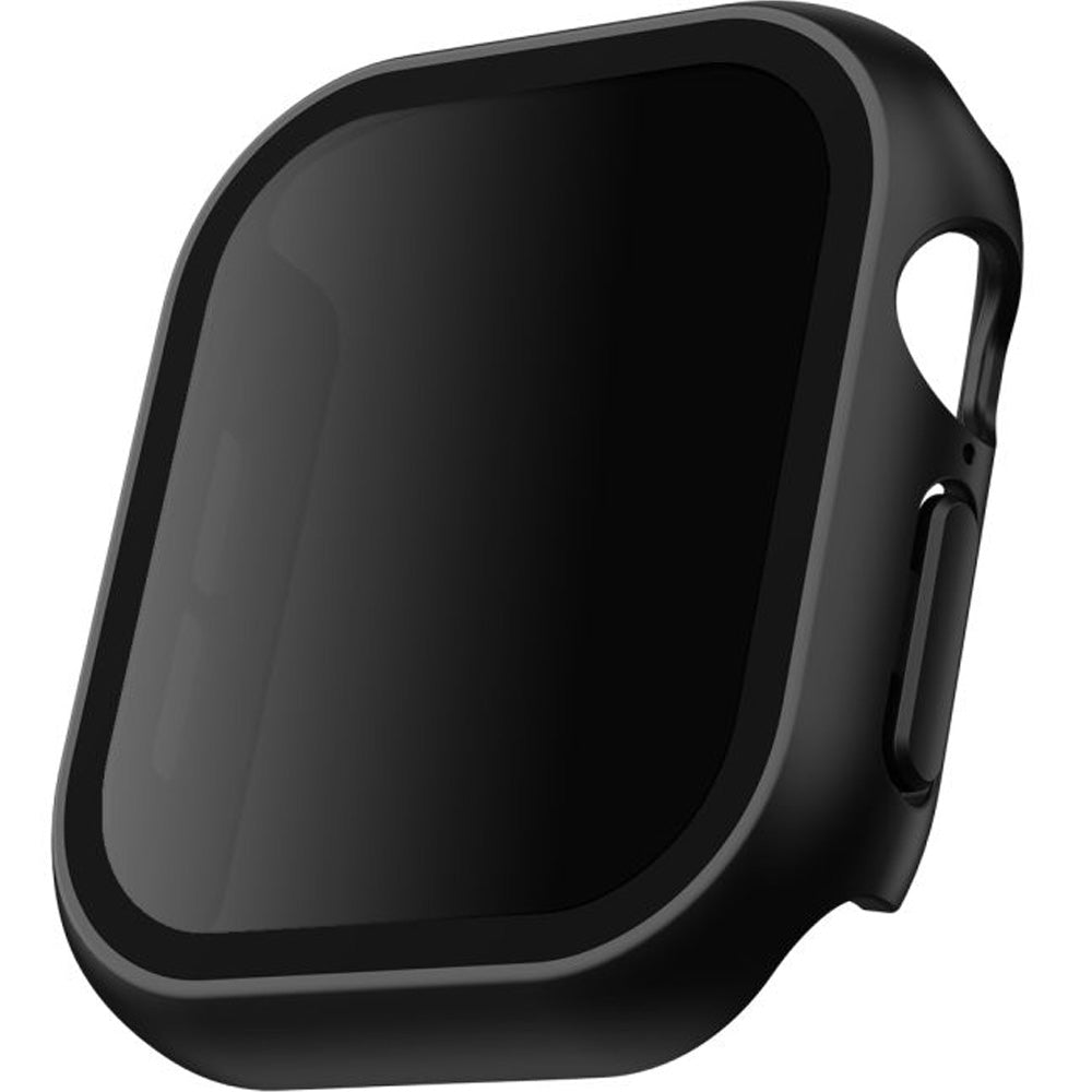 Hülle mit Sichtschutzglas für Apple Watch Series 12 46mm, Tech-Protect Defense Privacy, Schwarz (2/9)
