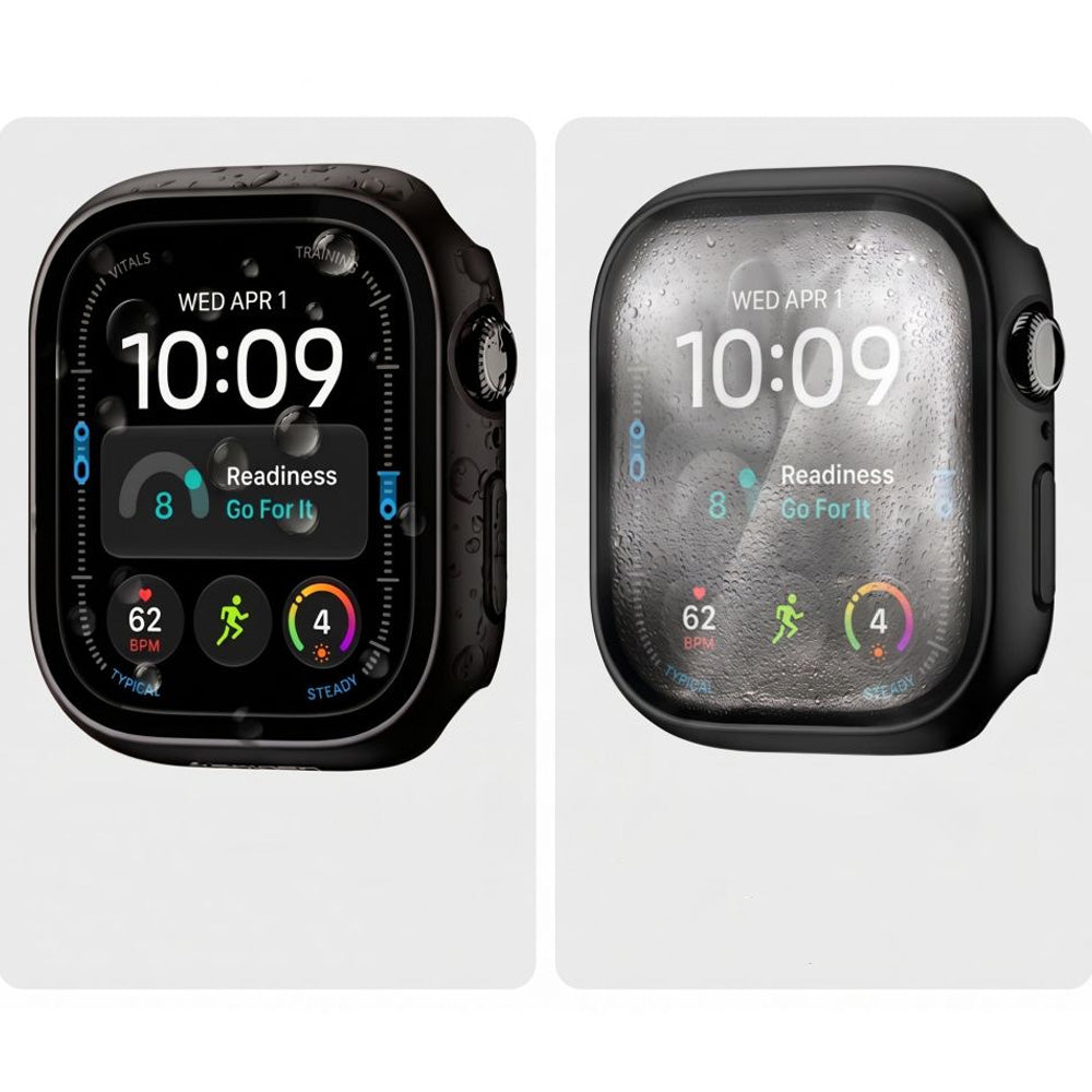 Hülle mit Sichtschutzglas für Apple Watch Ultra 4 49mm / 3 49mm / 2 49mm / 1 49mm, Tech-Protect Defense Privacy, Schwarz (3/9)