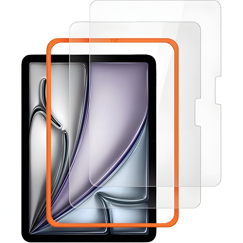 Gehärtetes Glas für iPad Air 11" M4/M3/M2, Tech-Protect Easy Set Plus, mit Applikator, 2 Stück