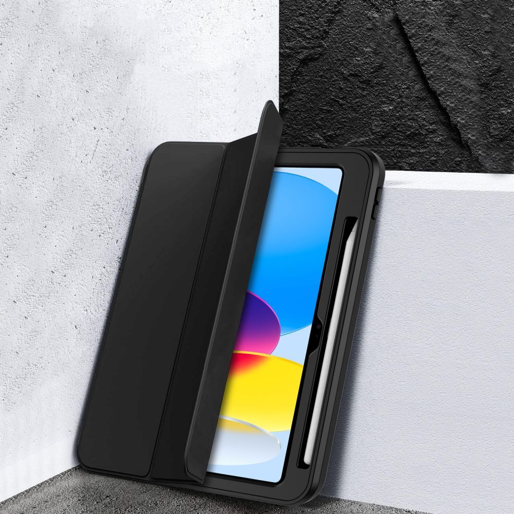 Schutzhülle mit Bildschirmschutz für iPad 11 / 10 gen. 2025 / 2022, Tech-Protect Endurance, Schwarz
