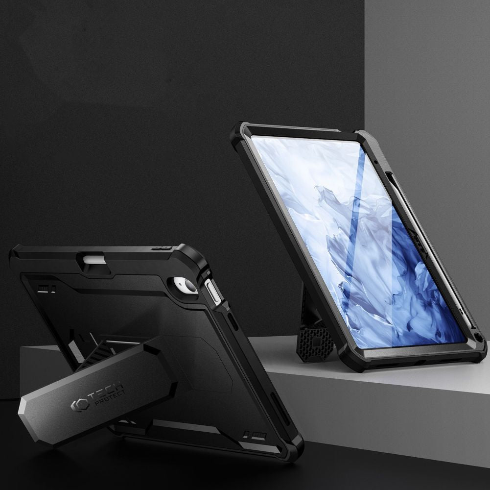 Schutzhülle Tech-Protect Kevlar Pro für iPad 11 / 10 gen. 2025 / 2022, Schwarz