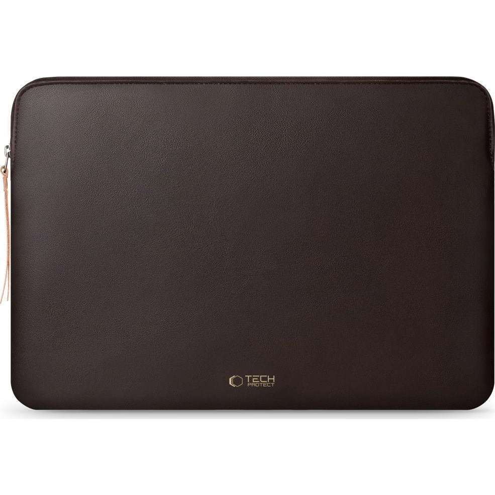 Laptoptasche für 13-14“ Laptop, Tech-Protect Fleeke, Dunkelbraun
