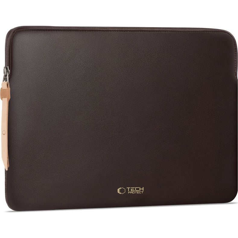 Laptoptasche für 13-14“ Laptop, Tech-Protect Fleeke, Dunkelbraun