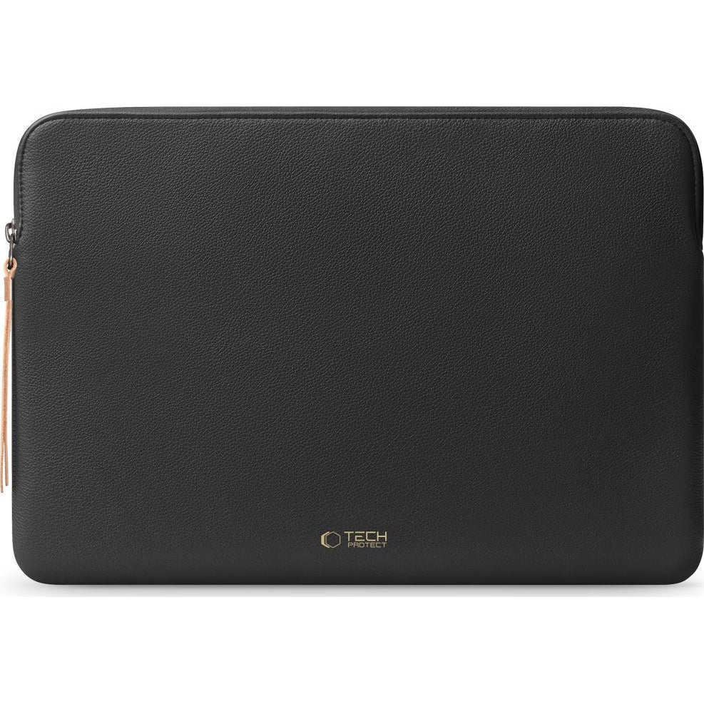 Laptoptasche für 13-14“ Laptop, Tech-Protect Fleece, Schwarz