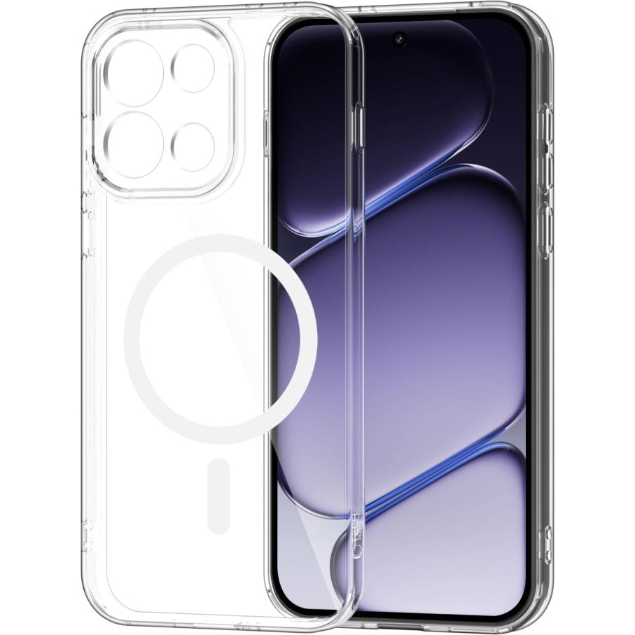 Handyhülle für Oneplus Nord 6, Tech-Protect Flexair Hybrid mit MagSafe, Transparent