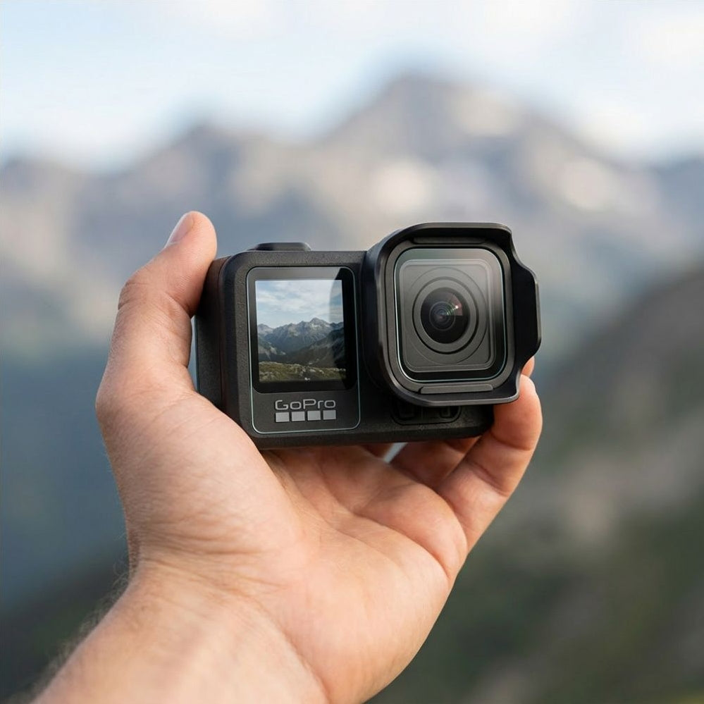 Gehärtetes Glas, Folie für GoPro Mission 1 / 1 Pro, Tech-Protect Foil Glass Fit Plus, 6 Stück