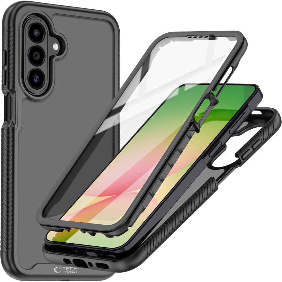 Handyhülle für Galaxy A37 5G / A36 5G / A27 5G / A56 5G, Tech-Protect Defense, Schwarz