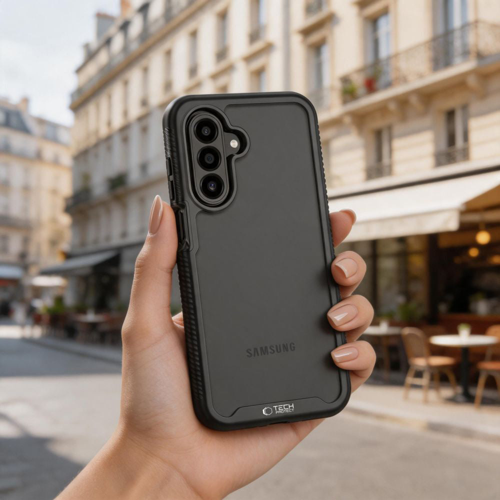 Handyhülle für Galaxy A37 5G / A36 5G / A27 5G / A56 5G, Tech-Protect Defense, Schwarz