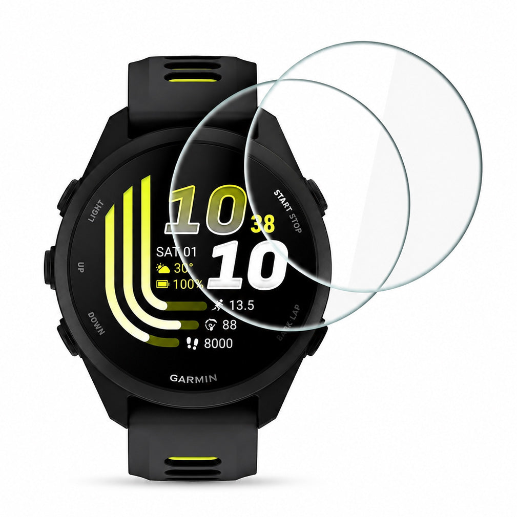 Gehärtetes Glas für Garmin Forerunner 70 / 170, Tech-Protect Glass Fit Plus, 2 Stück