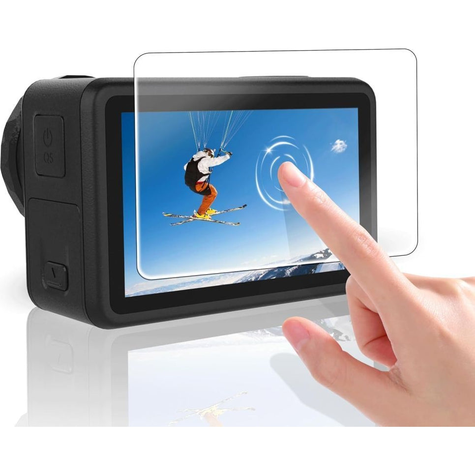 Gehärtetes Glas für DJI Osmo Action 6, Tech-Protect Glass Fit Plus, 2 Sets