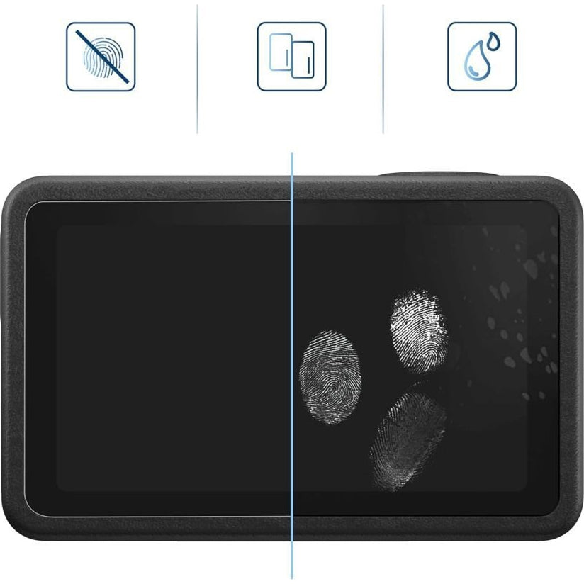 Gehärtetes Glas für DJI Osmo Action 6, Tech-Protect Glass Fit Plus, 2 Sets