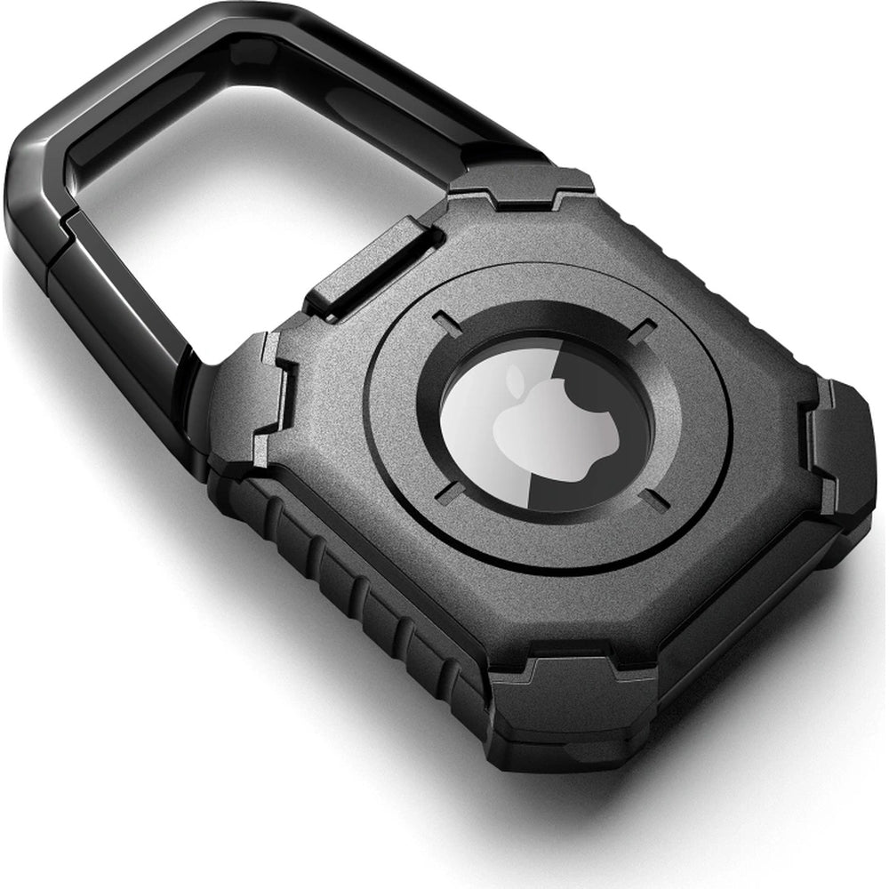 Schutzhülle / Schlüsselanhänger für Apple AirTag, Tech-Protect Kevlar, Schwarz