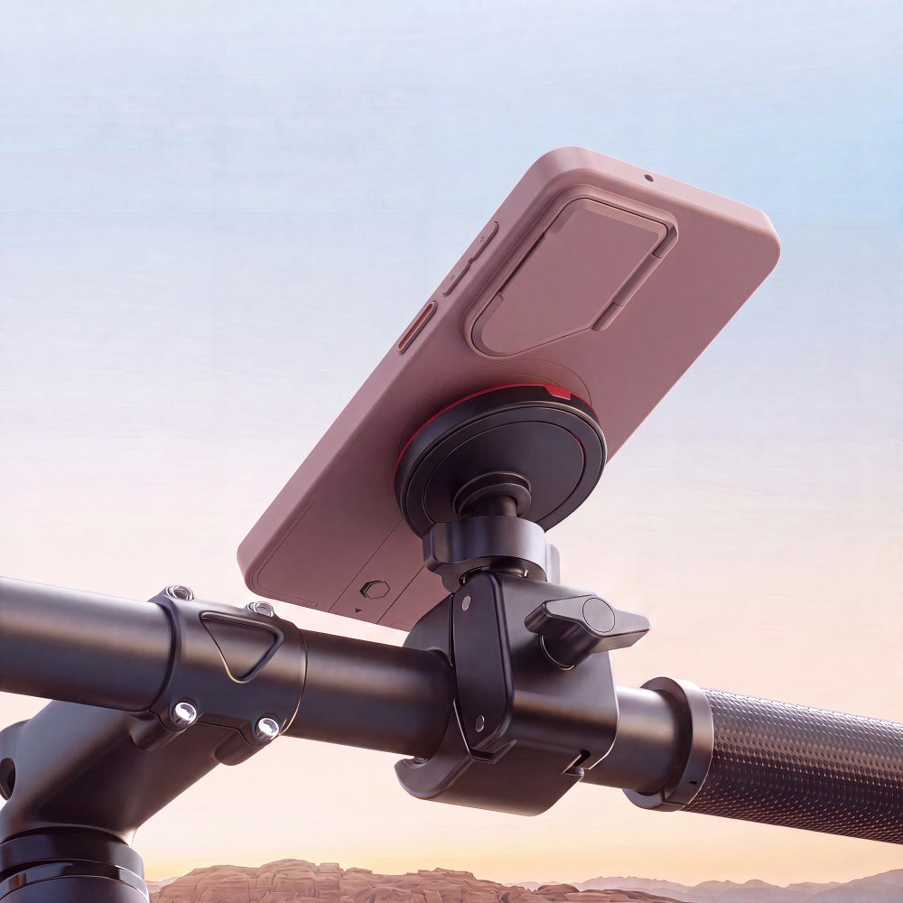 Handyhülle mit Kameraabdeckung für Galaxy S26 Ultra, Tech-Protect Kevlar Aura mit MagSafe, Rosa (5/7)